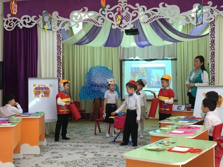 "Көшедегі және үйдегі қауіпсіздік ережесі" логопед Сапаралиева Н.К.