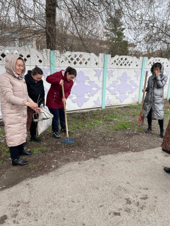 "Тазалықты қолдаймыз" сенбілік іс-шара
